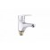 Fauzt FZS-940-126 shell mixer, single-leaf, short spout 110 mm, chrome