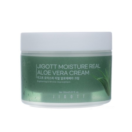 Aloe Vera Extract Jigott Moisture Real Aloe Vera Cream 150 ml-1