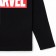 Marvel long sleeve T-shirt, height 86-92, black