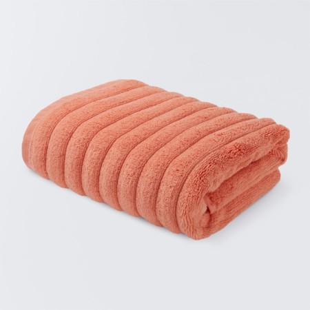 Terry towel Ecotex "Lifestail", 500 g, size 50x90 cm, coral color