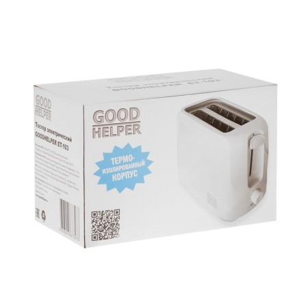 Toster Goodhelper ET-103, 750 W, 6 modes, 2 toasts, white-6