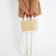 Bag-up on lightning, beige/beige color