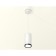 Suspended Ambrella Light, XP8161012, GX53 LED 12 W, white sand, black