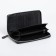 Male purse on lightning for Textura bills, for cards, for coins, black color