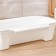 Organizer for garbage suspension, 31 × 18 × 9.5 cm, white color