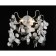 Bra Crystal Lux, Tenerife 3181/402, G9, 2x40 W, 28.7x37.3 cm, Silver Color
