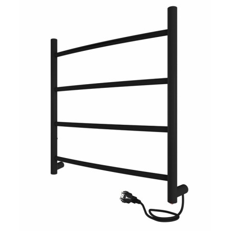 Electric towel Indigo ARC, 500x500 mm, hidden installation, black