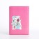 Cover for passport, pink color