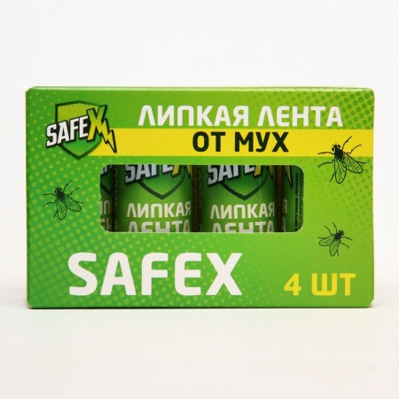 Sticky tape from SAFEX flies, set, 4 pcs.-1