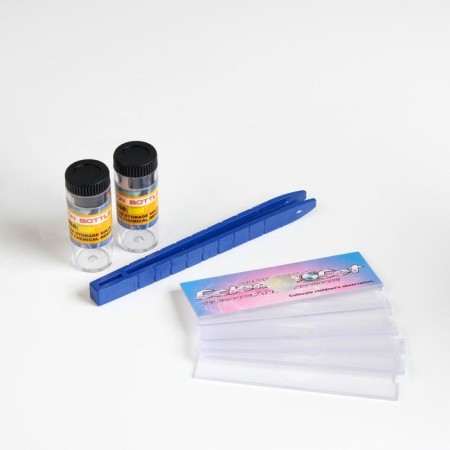 Set: desktop telescope, three lenses: x20, 30, 40 + microscope, increase x300, 600, 1200-8