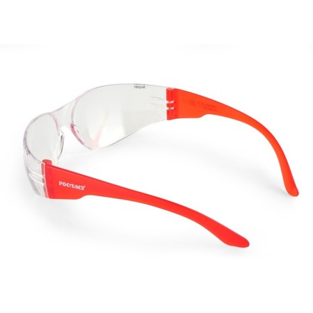 Glasses Protective Rossus O15 671009, with polycarbonate lenses, open type, transparent-2