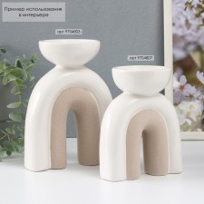 Ceramics candlestick for 1 candle 