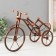 Souvenir Metal for a bottle "Three -wheeled bicycle" for bronze 36x36 cm