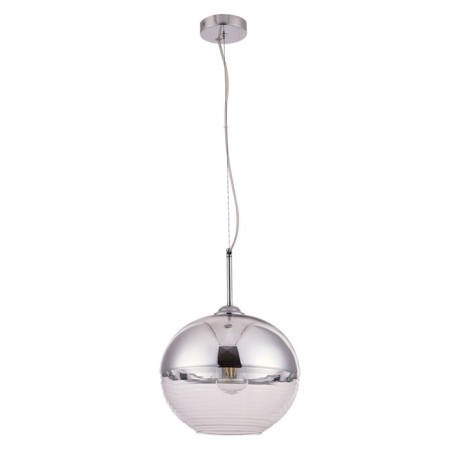 Wave lamp, 1x60W E27, color chrome