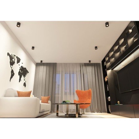 Dk3090-bb overhead light lamp for a change of lamp Soro, IP20, 15W, GU5.3, LED, black/bro-2