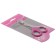 Delight Rose Coogers for a cat, large, straight pink