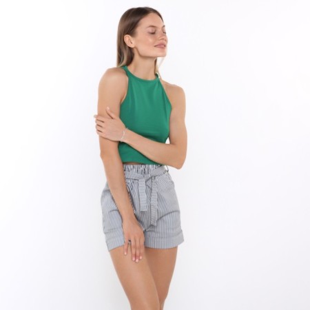Top female, dark green color, size 44 (m)-2