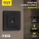 Roset with USB-A + USB-C connectors, 2.1 A, 5V, TOT ELEAGANT, hidden, black