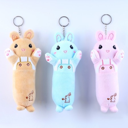 Keychain "bunny", 15 cm, mixing-5