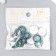 Decor (cabochon) for creativity glass "Flower patterns" mix d = 1.6 cm