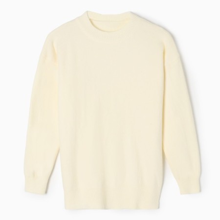 Women's sweater, milk color, size 44-50 (One size)