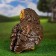 Garden figure "Owl" brown, 22x24x26cm