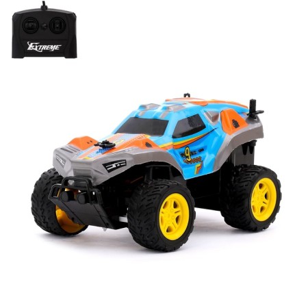 Radio -controlled jeep "Mountain King", works from batteries, color mix