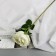 Artificial flowers "Vivaldi rose" d-7 50 cm, white
