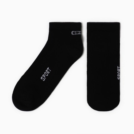 Male socks, black color, size 27
