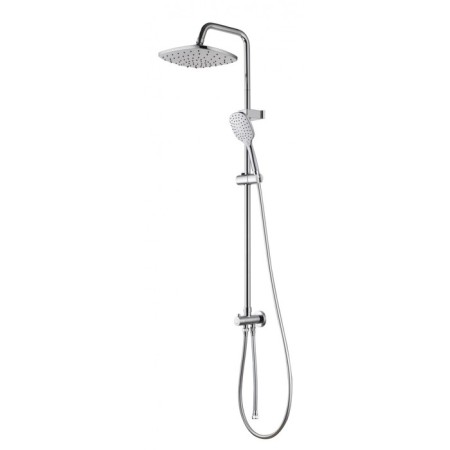 Shower system D&K DC1005507, tropical shower, shower set, brass, chrome