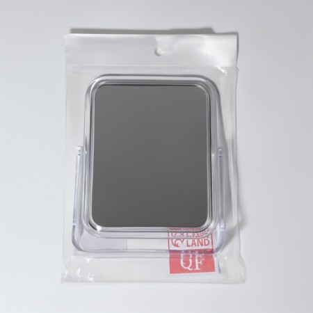 The mirror is desktop, bilateral, with an increase, a mirror surface 10.5 × 14 cm, color mix-4