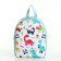 Baby backpack on lightning, blue color