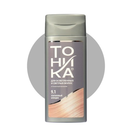 Tint tonic tinting hair balm, tone 9.1, platinum, blonde