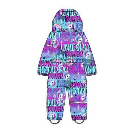 Zimovye jumpsuit for a girl, height 92 cm-8