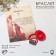 Bracelet amulet on the thread "Red thread" rune protection, red color with black silver, 30 cm