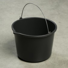Construction bucket, 12 l, plastic