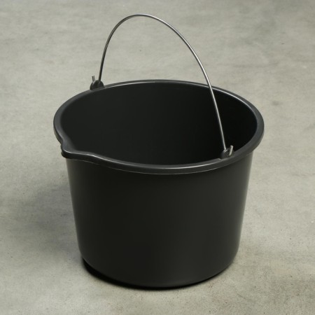 Construction bucket, 12 l, plastic