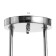 Avietta chandelier 2he27 40W chrome 58x23x26 ​​cm Bayerlux