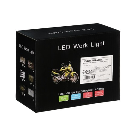 Fog Farah, 12 V, 15 LED, IP67, 6000 K, directed light-3