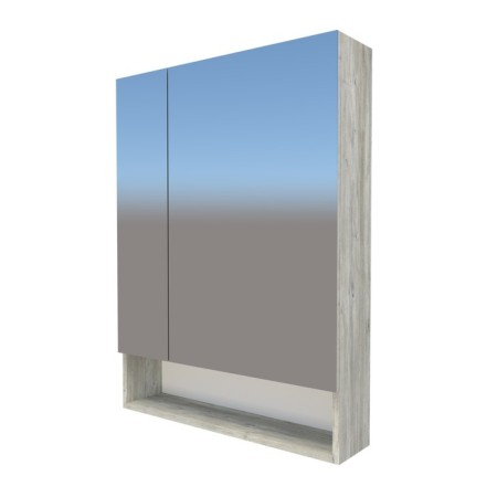Cabinet-mirror "Colombo 60" Palmyra 15 cm x 60 cm x 80 cm