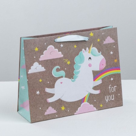 Package Gift Craft horizontal, packaging, “In a fairy -tale country” MS 23 x 18 x 8 cm
