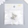 Decor Metal for creativity "Bell" silver set 6 pcs