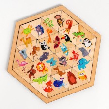 Wooden puzzle 
