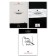 Notebook A4, 96 sheets, in a cage, "Electering", cover of coated cardboard, offset block, mix