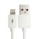 EXPLOYD EX-K-1386, Lightning-USB, 2.4 A, 0.25 m, silicone braid, white