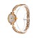 Women's gift set "Eyenn" 2 in 1: wrist quartz clock, bracelet, d-2.5 cm