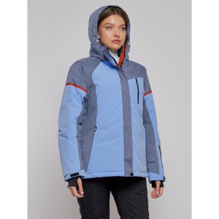 Ski jacket female, size 60, purple color-21