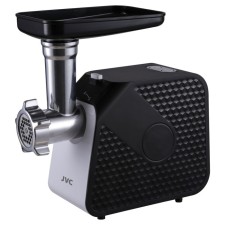 Мясорубка jvc JK-MG126, электрическая, 1800 Вт, реверс, 2 решётки, чёрная