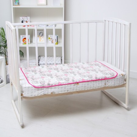 Adhesive-a dagger 70x100 cm, with holders-holders, the color of a gray-pink-4