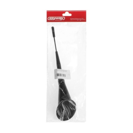 Decorative Antenna Skyway, 17.5 cm, thin base 67 x 50 mm, black, S00201034-2